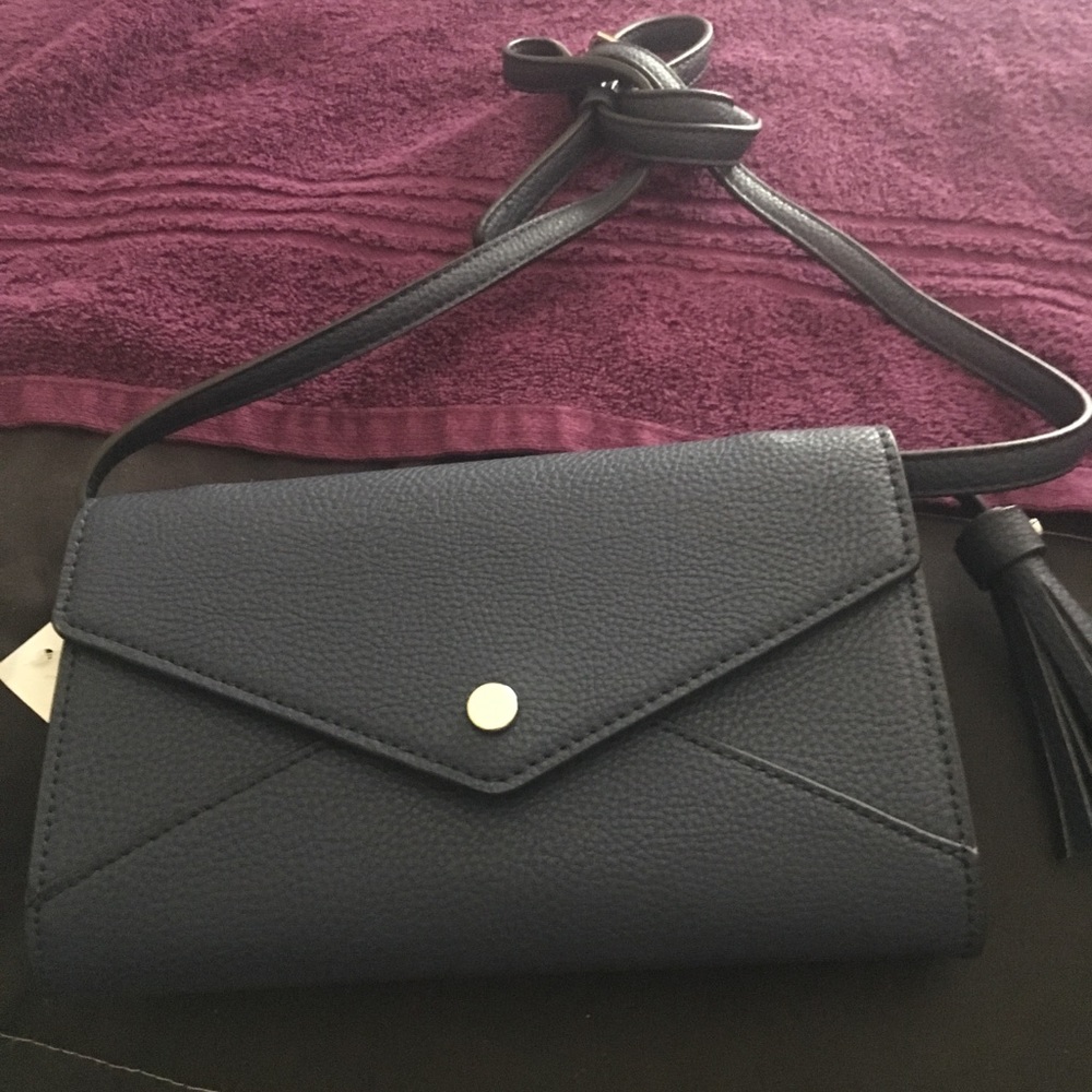 NY & Co Navy CrossBody or clutch